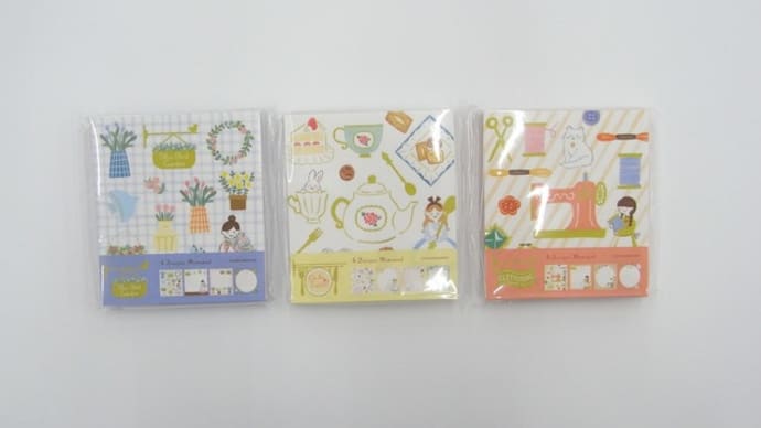 古川紙工 4デザインメモパッド!