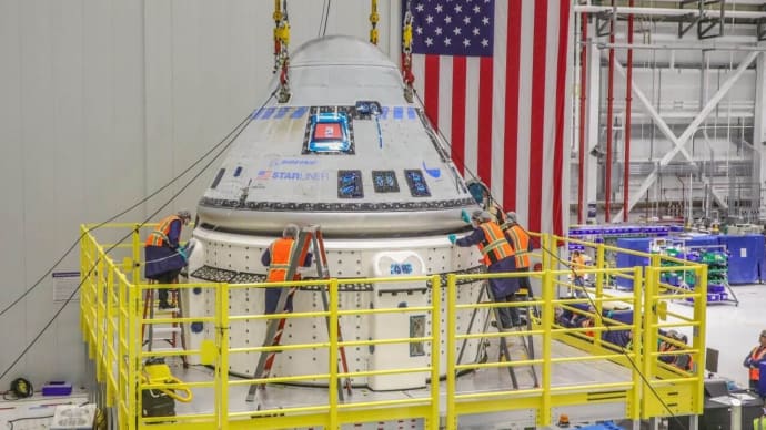 ボーイングの新型宇宙船“スターライナー”の有人飛行試験は2024年3月以降になるようです