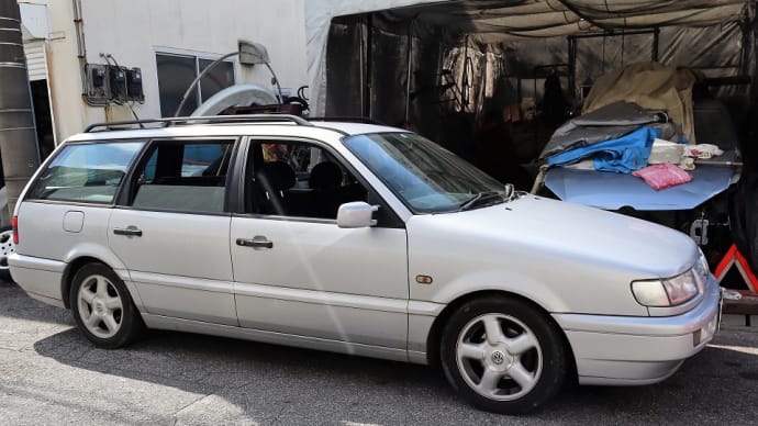 残念!。VW B4パサート・ヴァリアント、退役です。