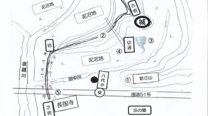 雑感「島崎城を取り巻く地域の今昔…そして郷愁」