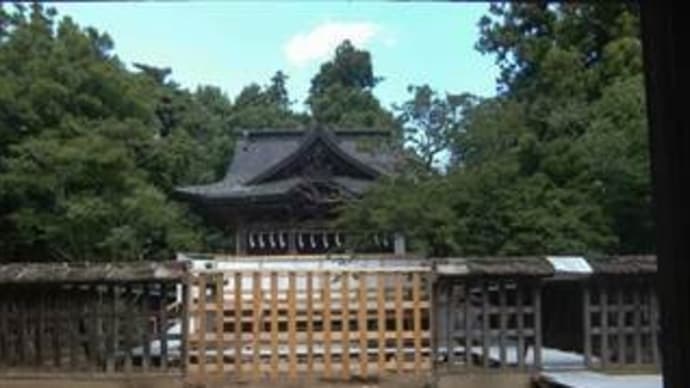 梁川八幡宮 in 福島県伊達市(旧梁川町)