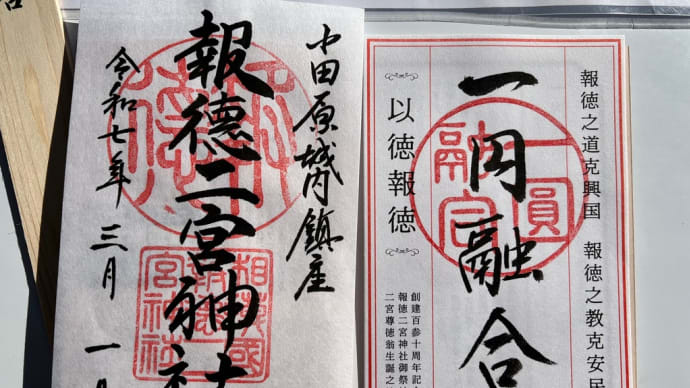 【日本全国御朱印ロードツアー】【夫婦2人旅】「そうだ小田原に行こう!」あんぱんで有名な柳屋ベーカリー&報徳二宮神社