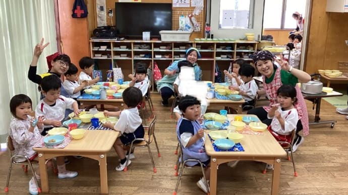 給食スタート♪