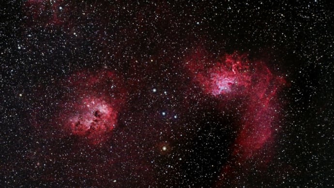 胎児星雲と勾玉星雲も・・・