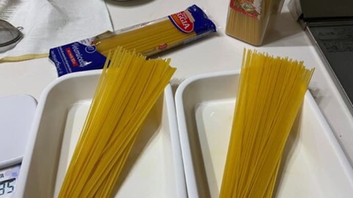 パスタの太さと盛り付けの関係