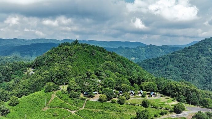 高津屋森林公園上空からの風景