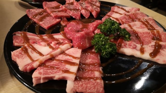 松阪(18)一升びん宮町店で松阪牛焼肉を食す
