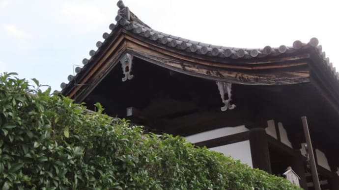 東寺 蓮花門 北側 拝懸魚(おがみげぎょ)と降懸魚(くだりげぎょ)