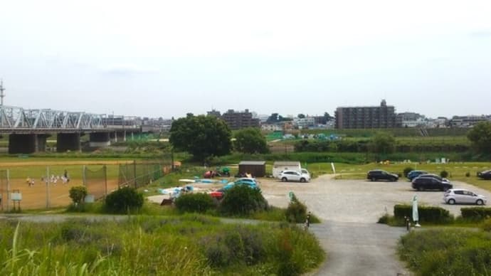 東急・新丸子駅~京急・川崎駅。その1。「丸子村」。ガス橋。多摩川大橋。(「たまリバー50キロ」第5日目。)