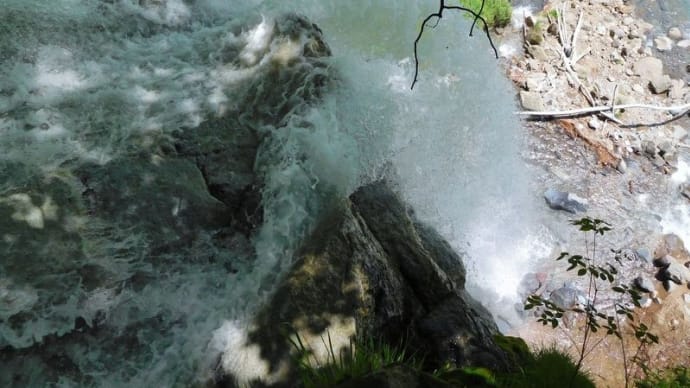 群馬県の滝　赤川の滝