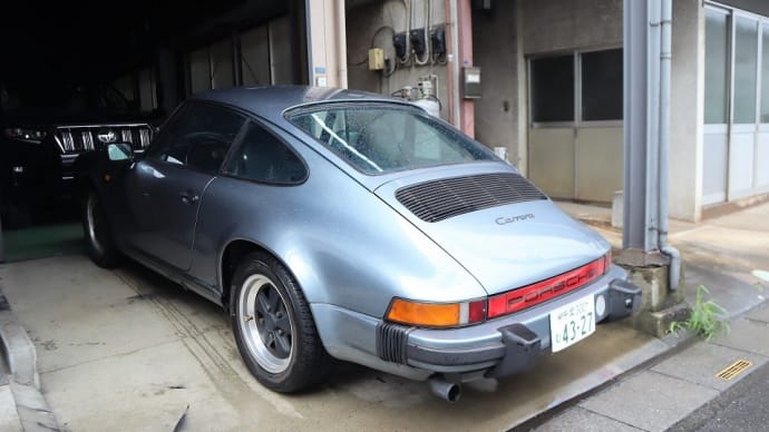 ポルシェ911(930)、我が家に来てから10回目の車検です。