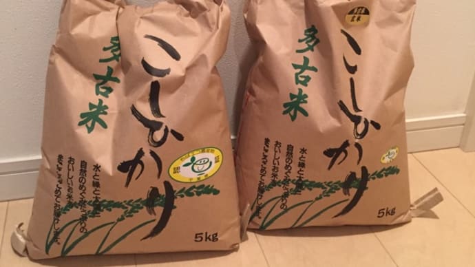 ふるさと納税の多古米が届きました!