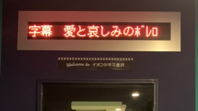 愛と哀しみのボレロ 観ました