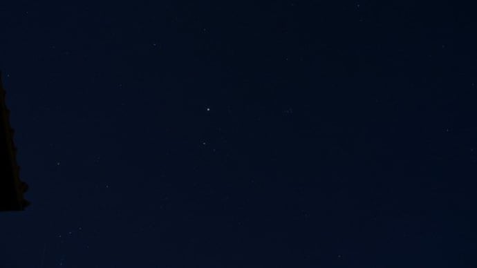 星空撮影 テスト・・・