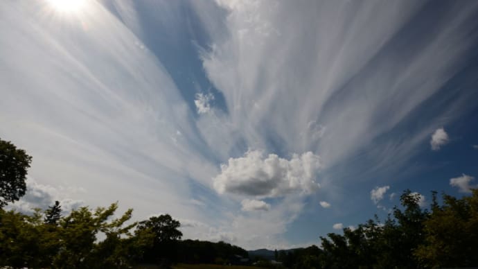 美しすぎる美瑛の空
