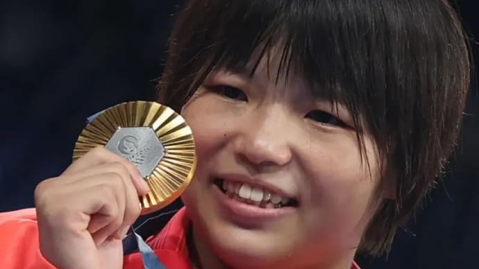 【パリ五輪】レスリング女子57kg級で櫻井が金メダル❣️