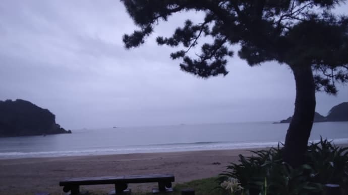 7月5日おはようございます。今日の海です。