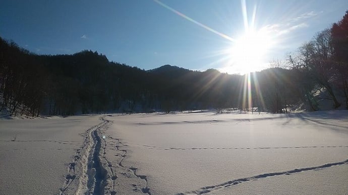 思索にふける風なし快晴単独行 浜益幌内山648m