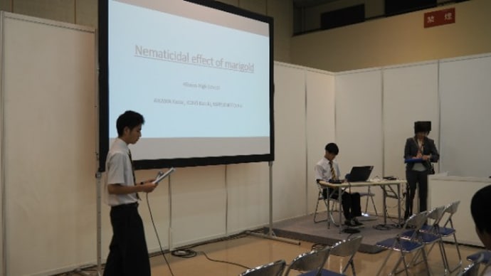【SSH】SSH生徒研究発表会1日目(アピールコーナー)