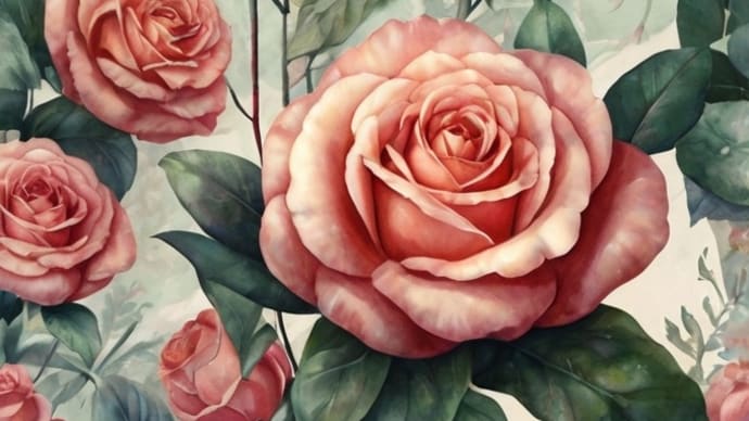 ピンクの薔薇~picture