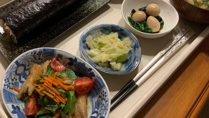 父親が支度する育て直しの食事