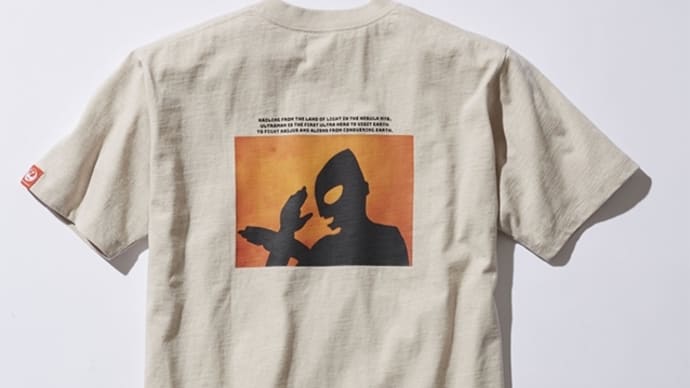 日本航空の使用済みブランケットを再加工でウルトラマンTシャツを