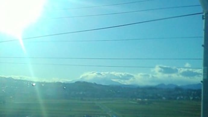 撮れたて 富士山 今日は 名古屋へ