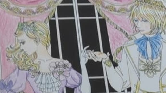世界の童話塗り絵「シンデレラ」の塗り工程を細かくageてみました。