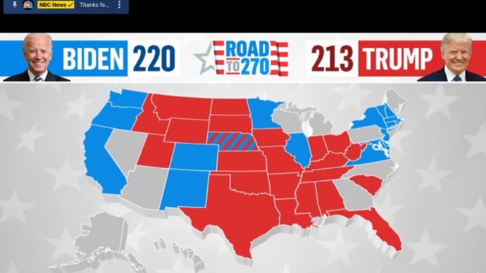 米国大統領選挙2020 投票後の最新状況 続き