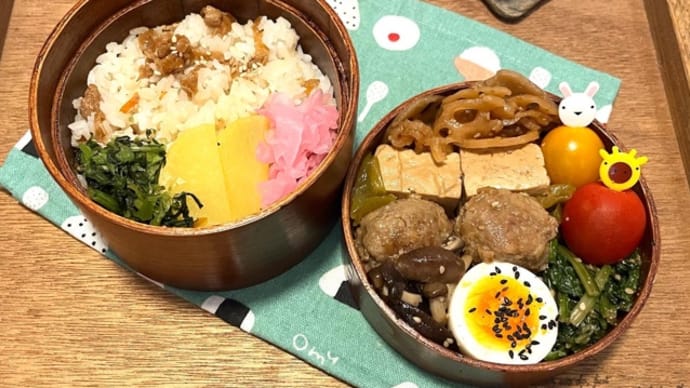 かしわめし弁当^ - ^
