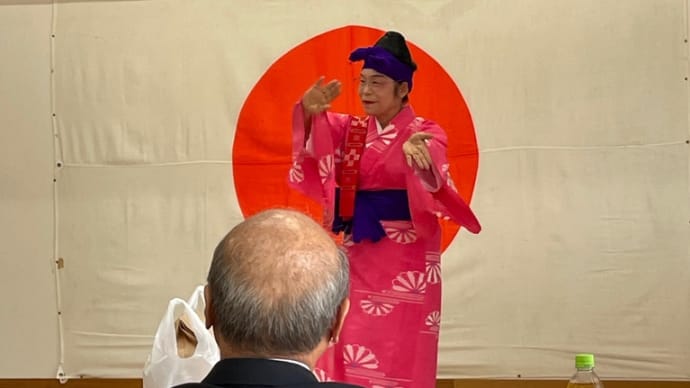 4年ぶりの敬老会で盛り上がる/鹿児島県和泊町