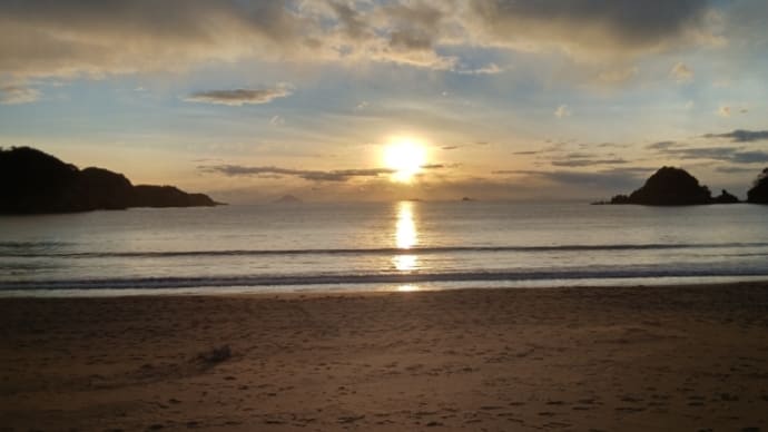 12月3日おはようございます。今日の海です。