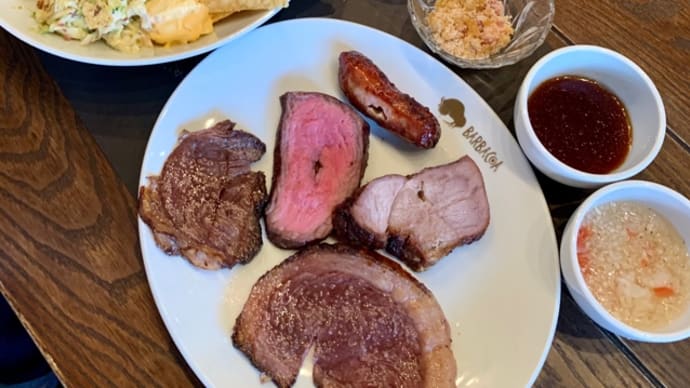 渋谷 公園通り🍖バルバッコア 渋谷店「贅沢シュラスコ🇧🇷&豊富サラダバー🥗自分へのご褒美。」