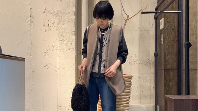 ANTGAUGE〝ルーズストレート 5Pタックジーンズ〟