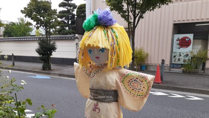 深川かかし祭り準備?