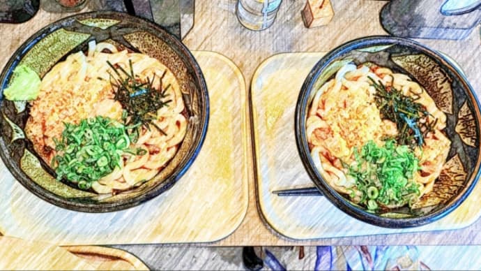 岡山駅 倉敷うどん ぶっかけ