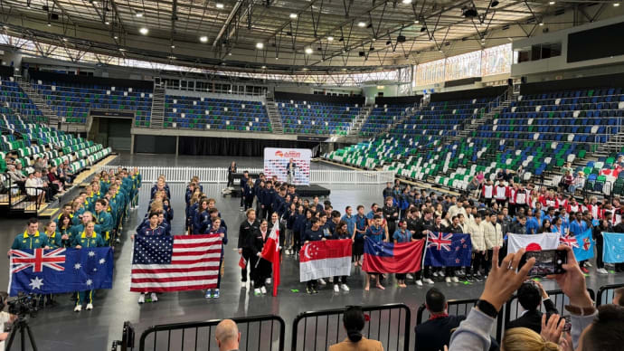 Junior Pan Pacific Championships 開会式