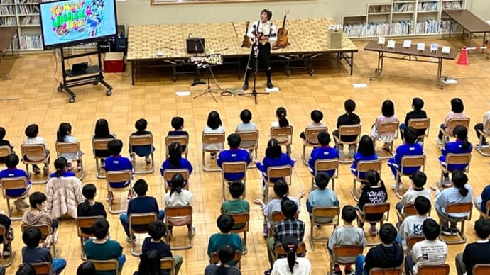 脇本第一小学校コンサート☆秋田ツアー三日目♪