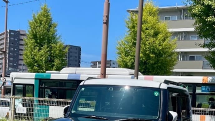 バイカラーの車