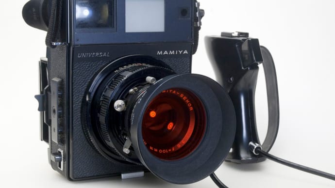 MAMIYA UNIVERSAL PRESS BLACK　　撮影準備編 その2　（120・レンズシャッター）