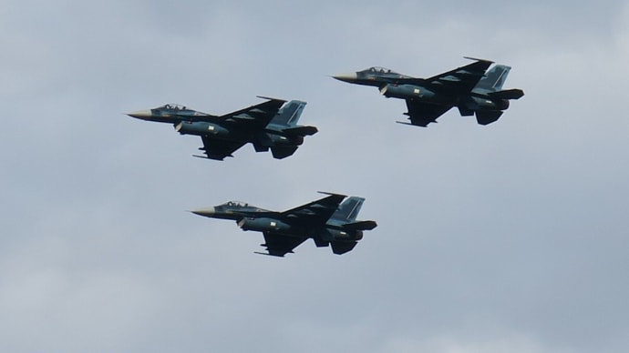 【G3X撮影速報】百里基地航空祭2023【２】F-2戦闘機編隊飛行とF-15戦闘機機動飛行(2022-12-04)