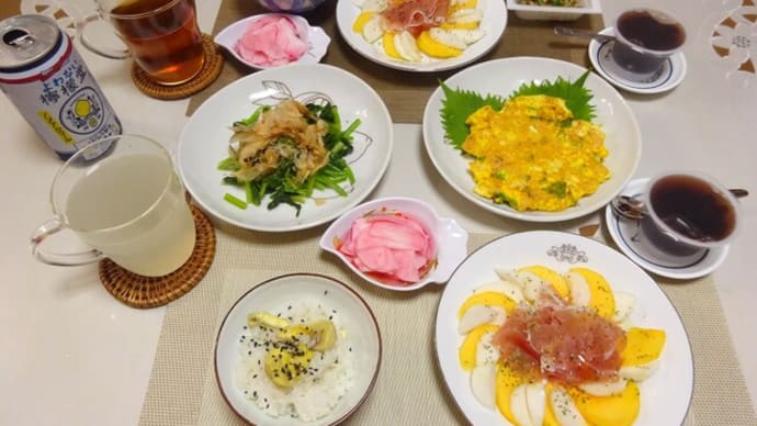 柿とかぶのサラダ&冷凍豆腐の玉子焼き!入院費用のこと!?
