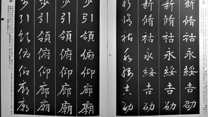 書道・最近の作品(隷書:指薪修祜・・・)
