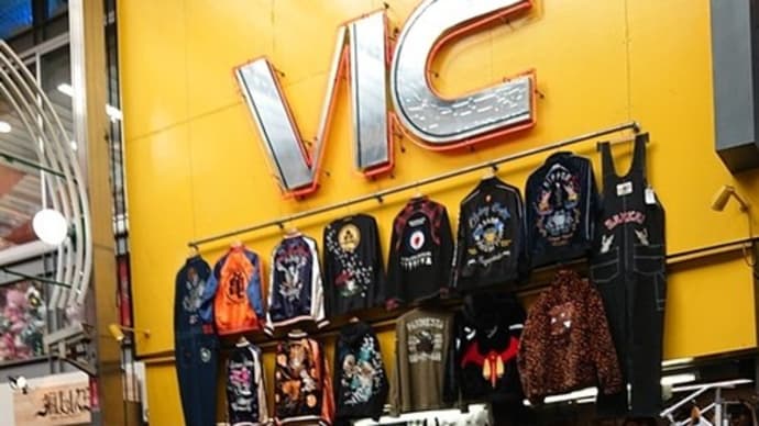 大須のVIC万松寺店で今昔のTシャツを購入