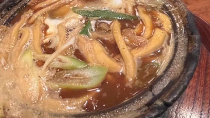 名古屋メシ 「山本屋本店」の味噌煮込み ♪