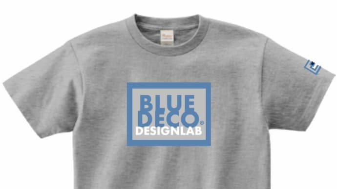 Blue Deco Design Lab最新のロゴTシャツが完成!