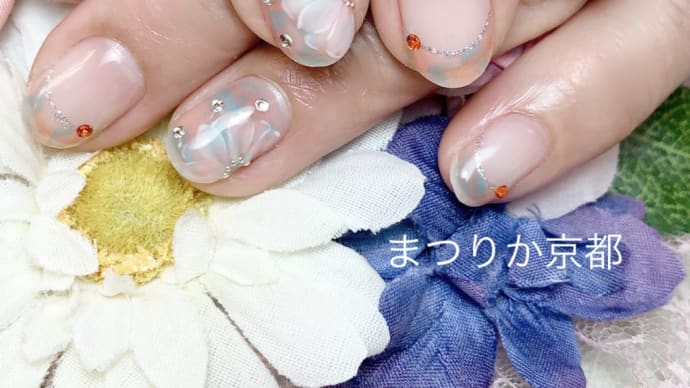ネイルデザイン:ふんわりネイル