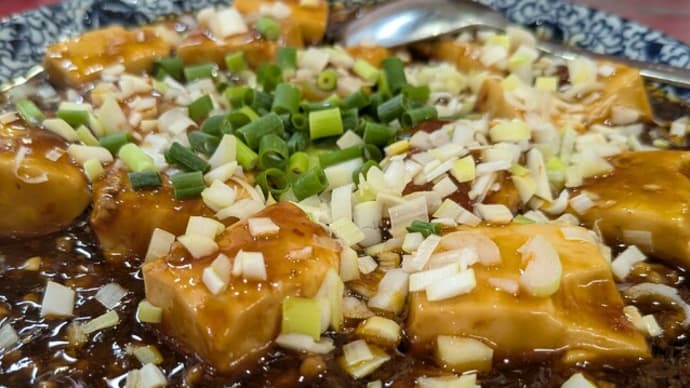 『暑いので辛いものと言うことで麻婆豆腐を大吉で・・・』