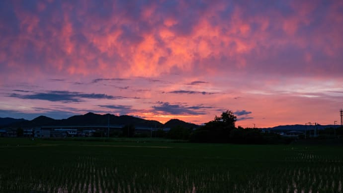 夕焼け空