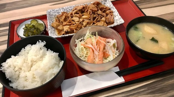 焼肉定食(日替わり) 長寿庵